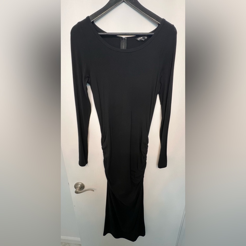 Express Midi Long Sleeve Dress